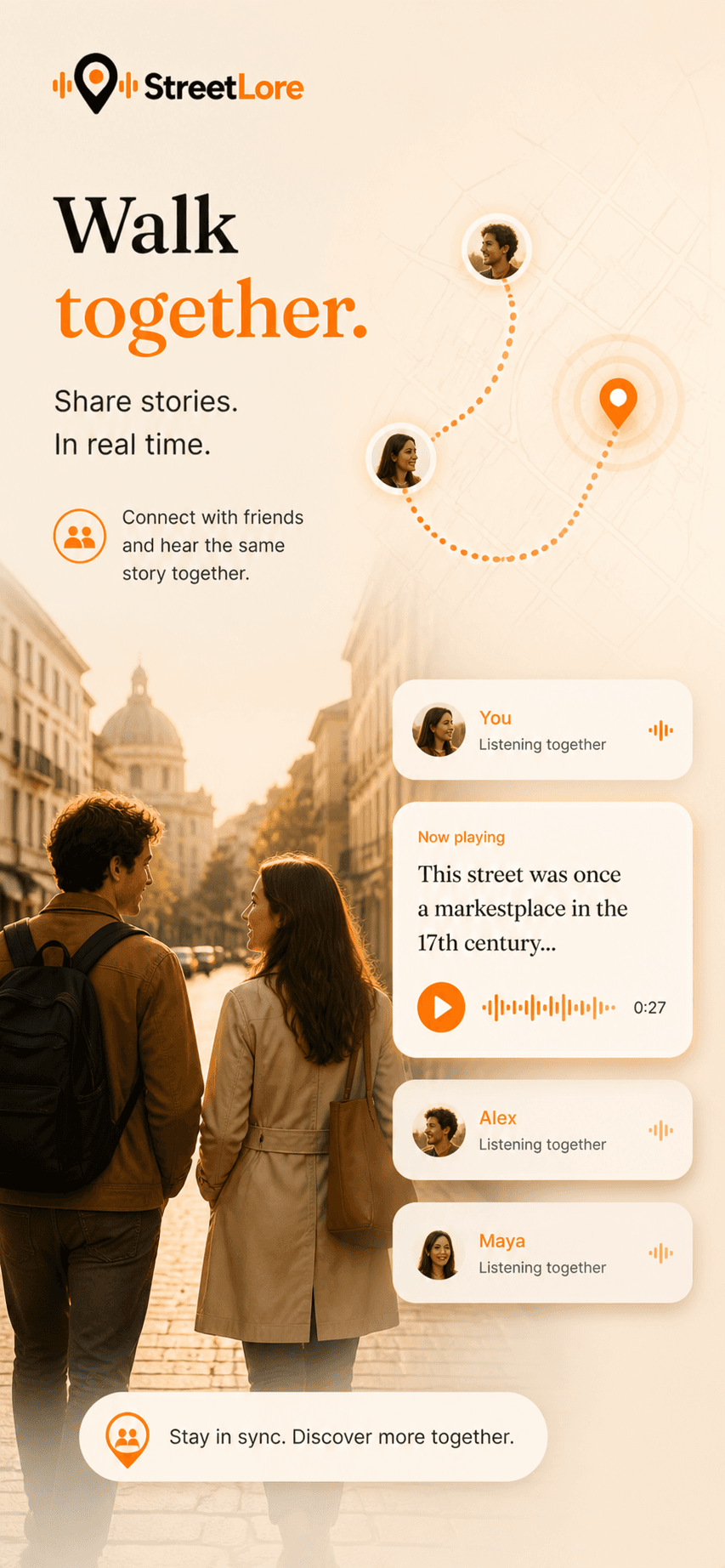 StreetLore — walk together