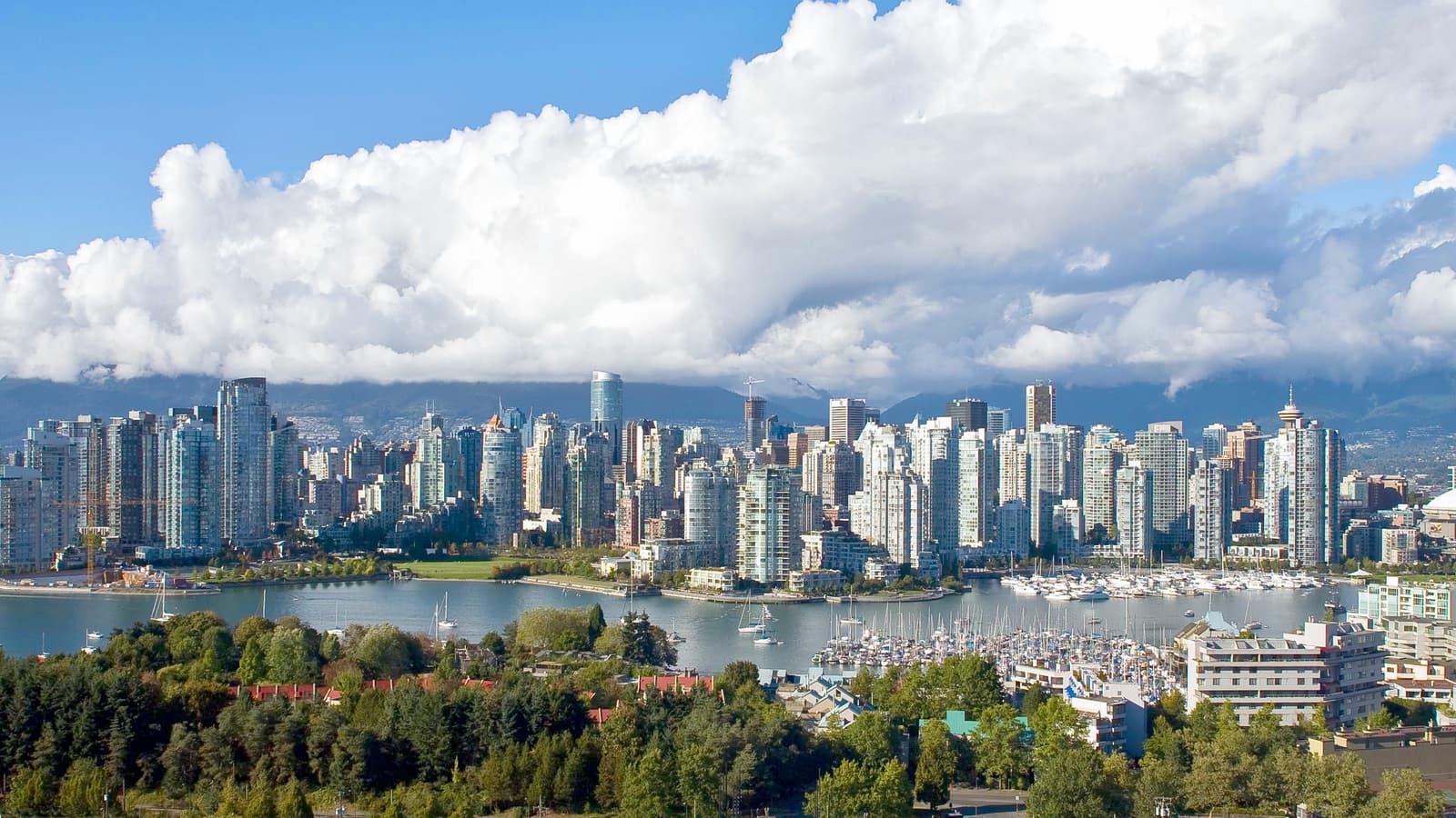 Vancouver skyline