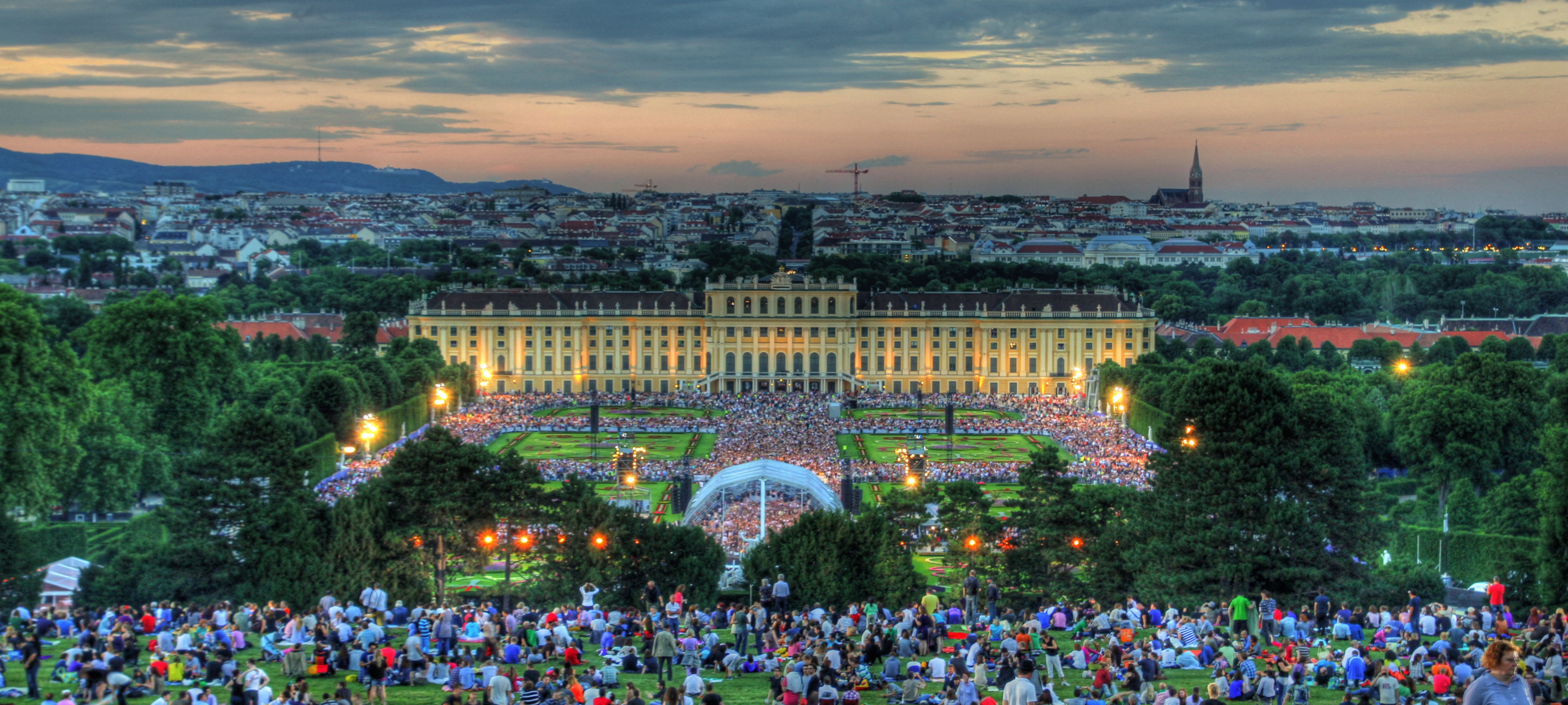 Vienna skyline