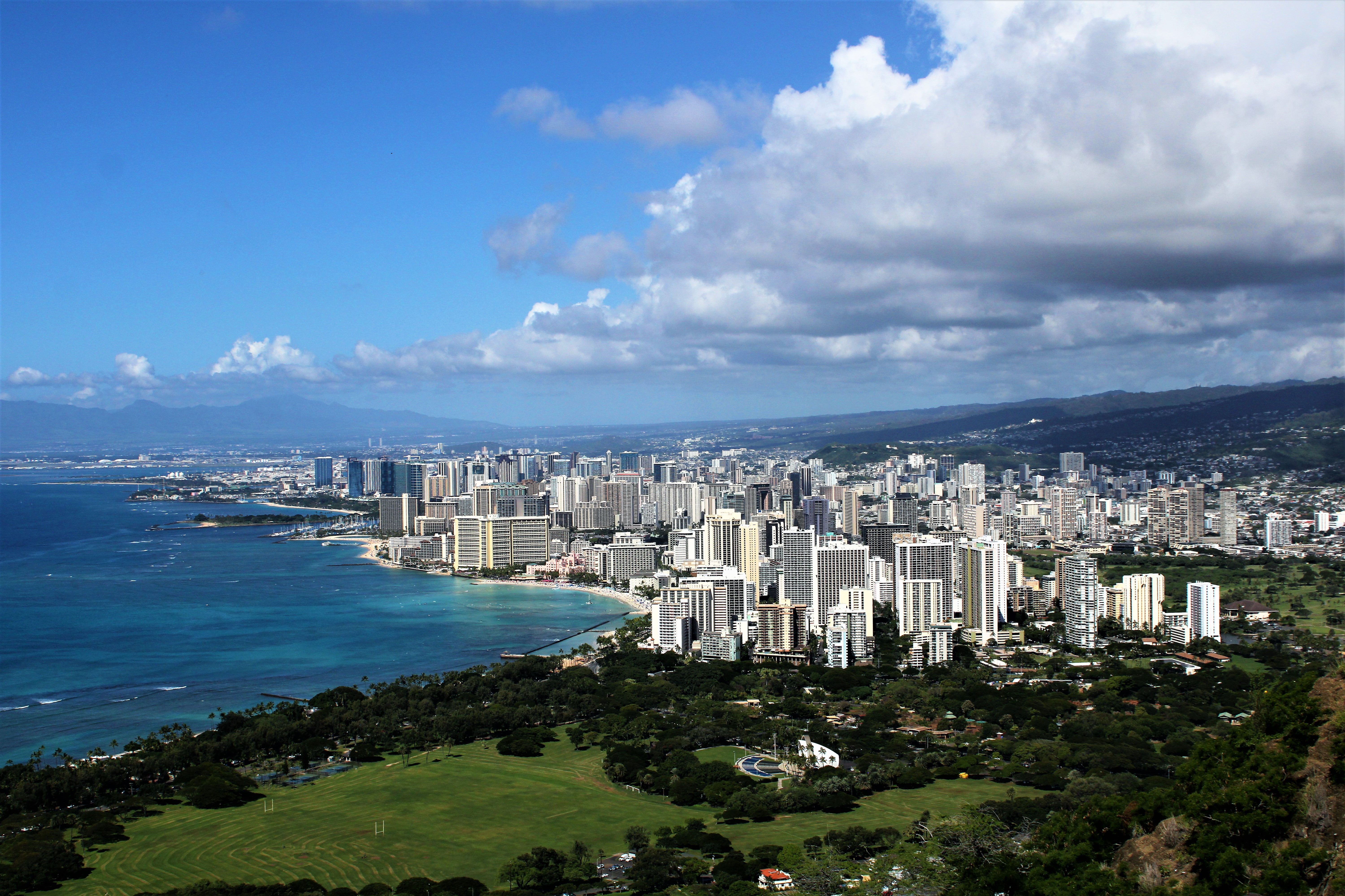 Honolulu skyline