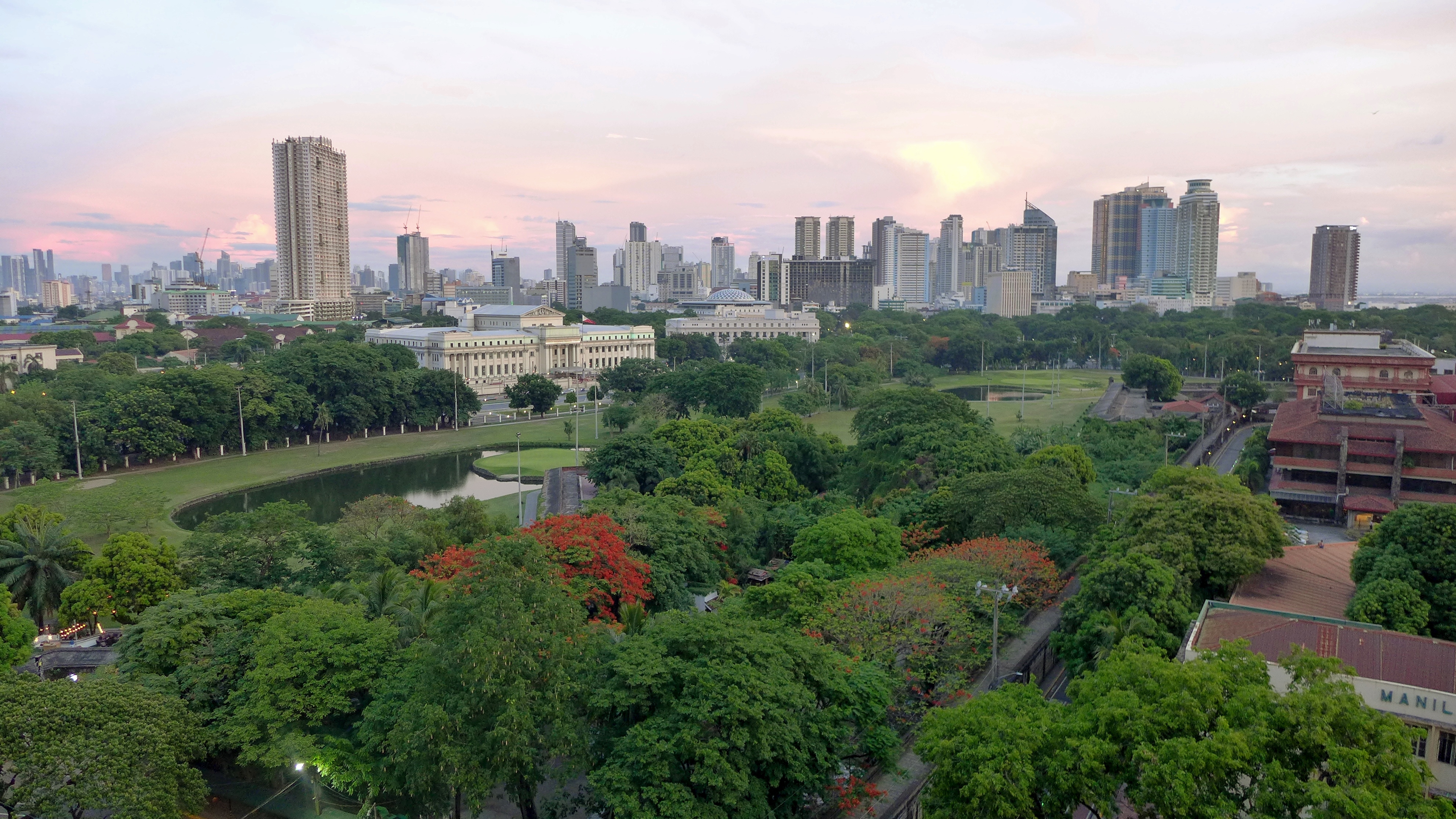 Manila skyline