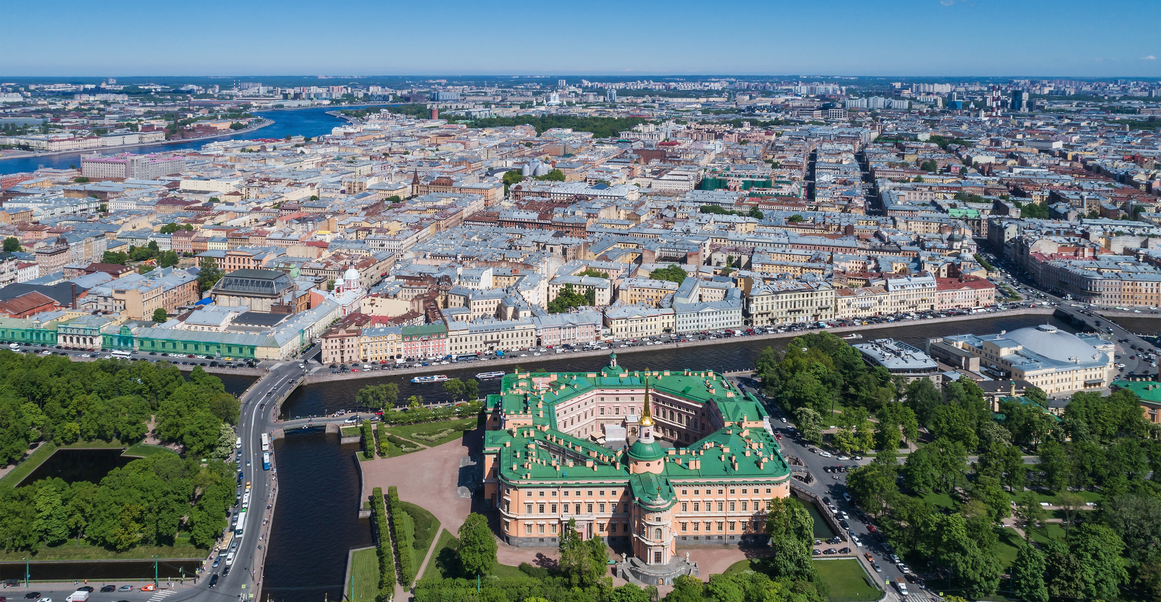 Saint Petersburg skyline