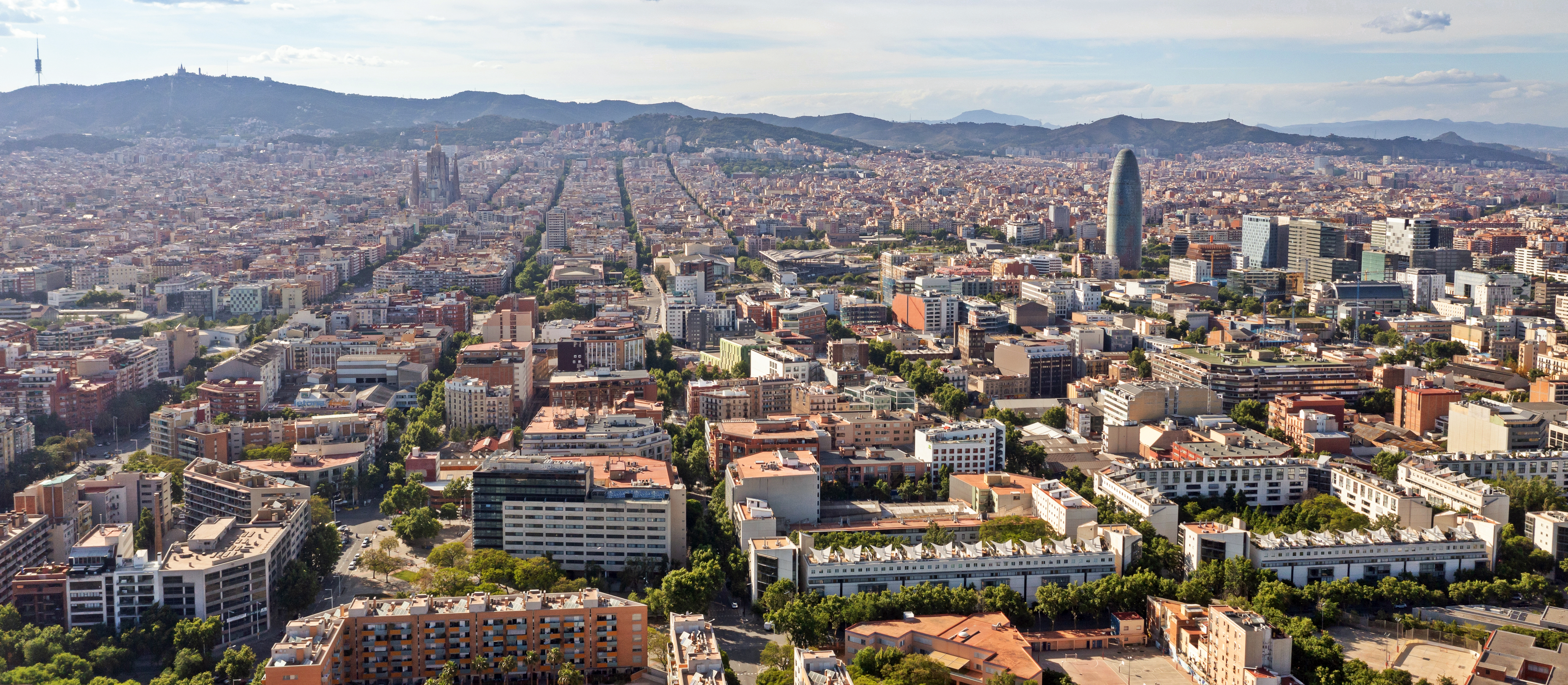 Barcelona skyline